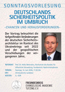 Vortrag Sicherheitspolitik
