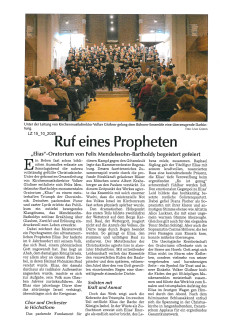 Landshuter Zeitung Presseecho "Elias"