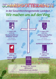 2026 Sommer Gottesdienste Landshut