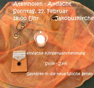 Atemholen-Andacht