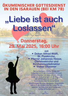 Gottesdienst in den Isarauen 2025
